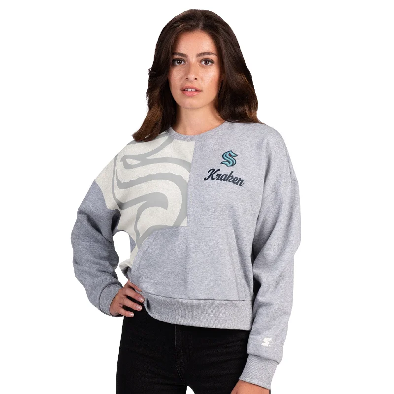 Seattle Kraken Starter Women Gridiron Crewneck