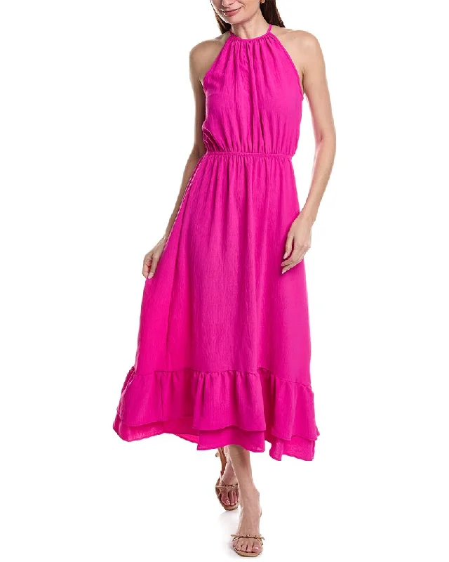 Maison Maar Halter Maxi Dress