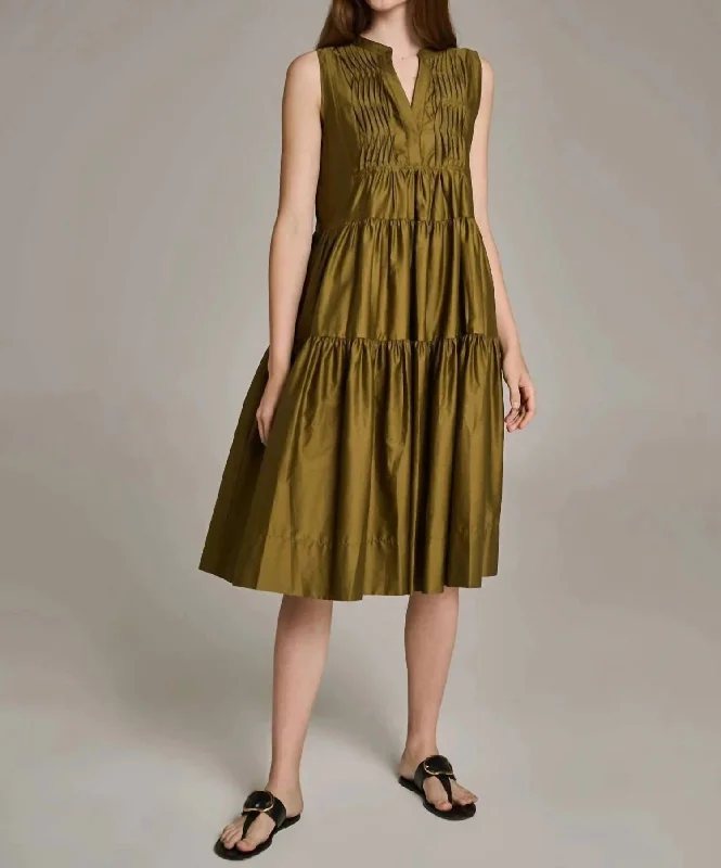 Makrys Dress In Khaki