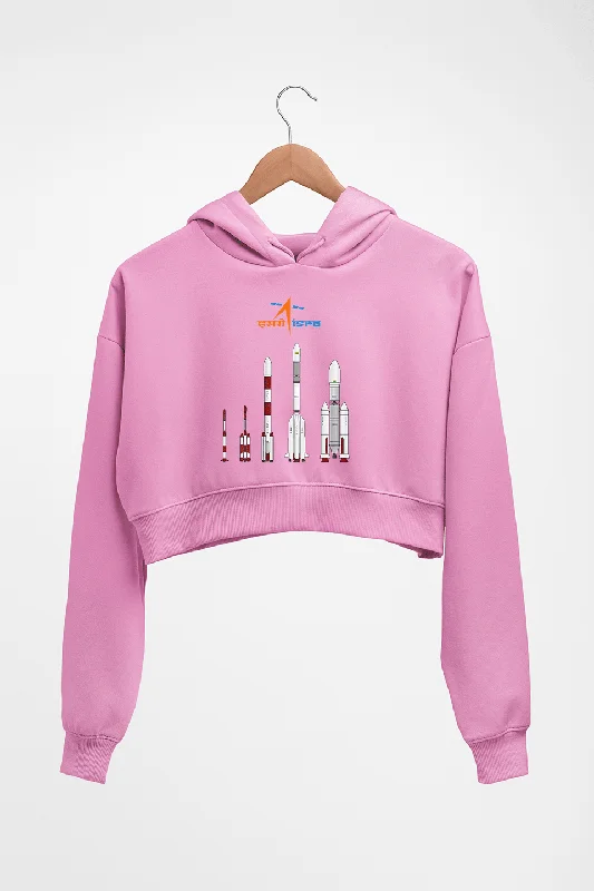 isro Crop HOODIE FOR WOMEN