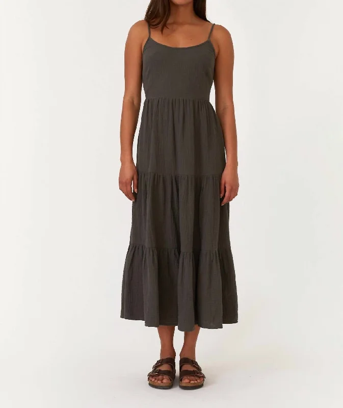 Coronado Midi Dress In Lagoon