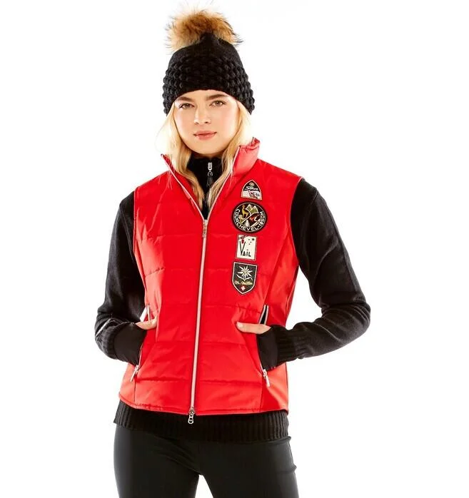 M. Miller Touring Vest Red Vintage Patch FW22 ON SALE