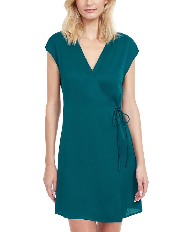 Gottex Modern Shades Wrap Dress