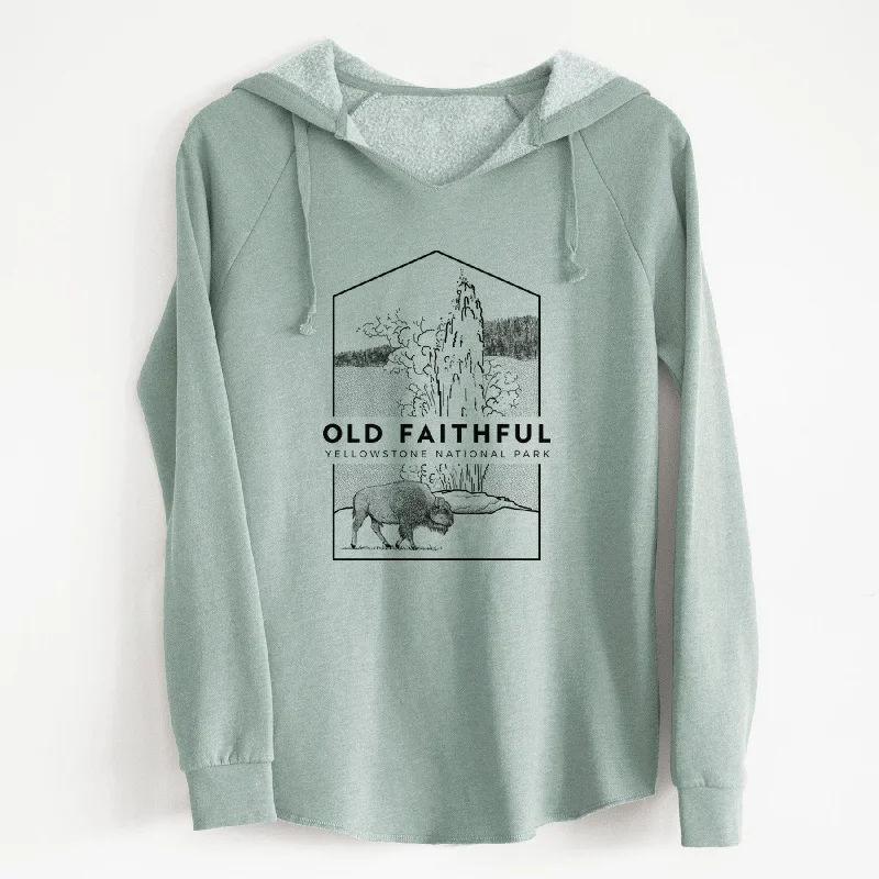 Old Faithful - Yellowstone National Park - Cali Wave Hooded Sweatshirt