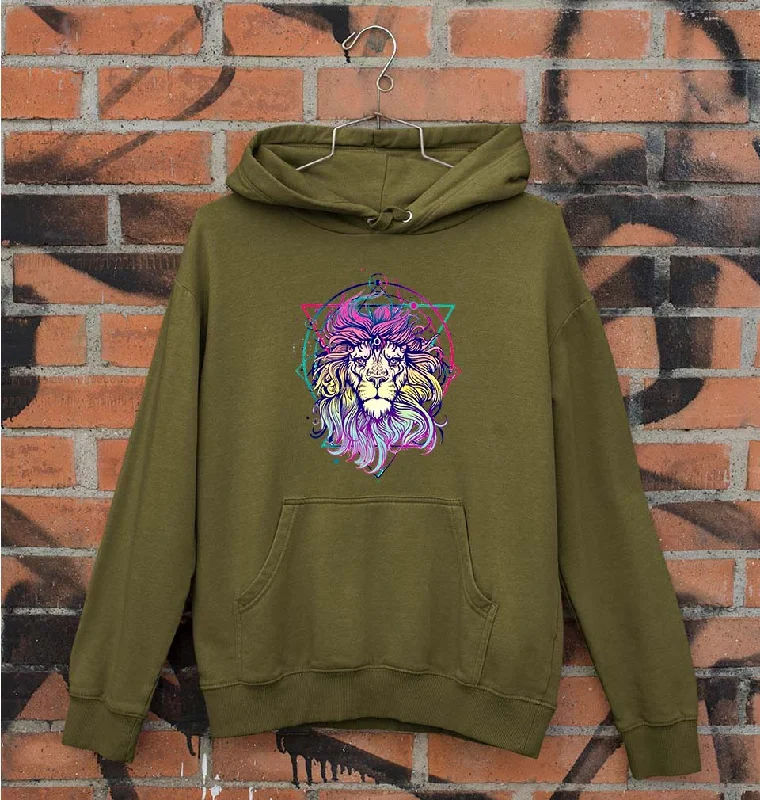 Psychedelic Lion Unisex Hoodie for Men/Women