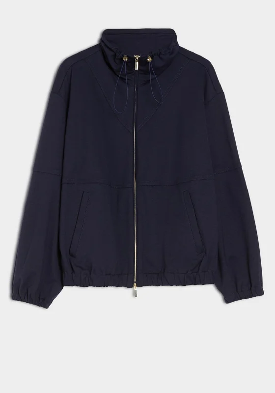 iBlues Tea Relaxed Short Jacket, Navy