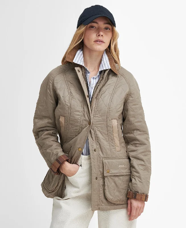 Barbour Beadnell Polarquilt Jacket Sand Dune/Brown