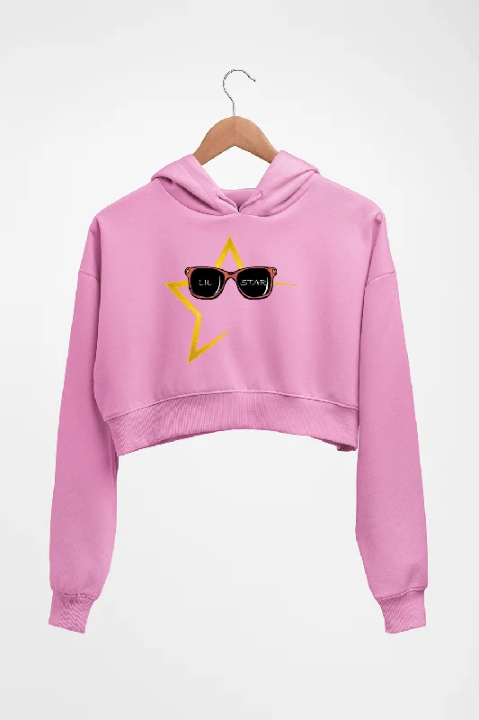 Lil Star Crop HOODIE FOR WOMEN