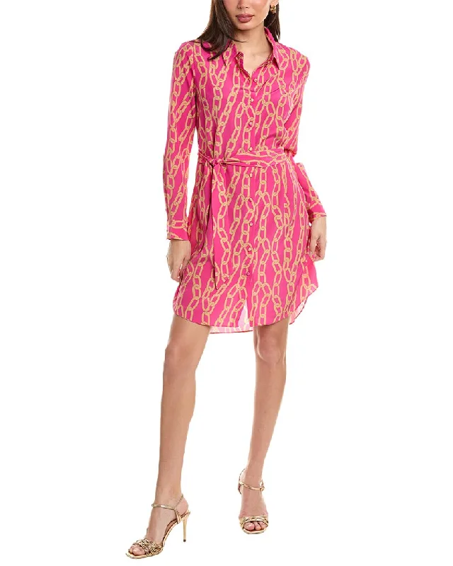 Flora Bea NYC Natalee Silk Shirtdress