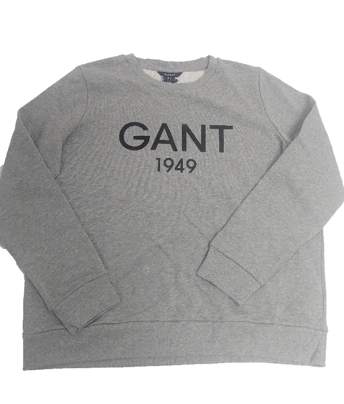 GANT Women's Cobblestone Printed Sweatshirt 400713 Size X-Large