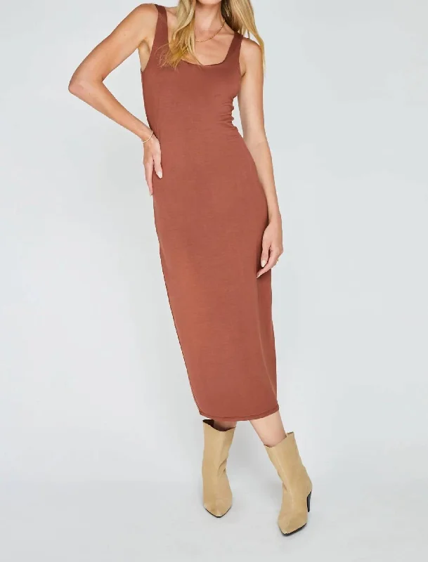 Chantelle Dress In Sienna