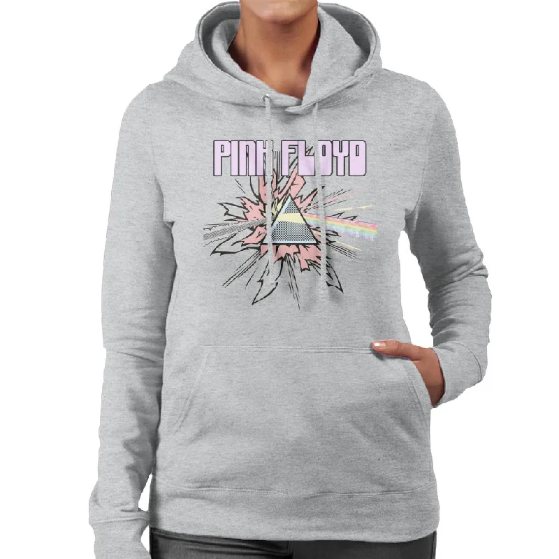 Pink Floyd Pastel Prism Women's Hooded Sweatshirt