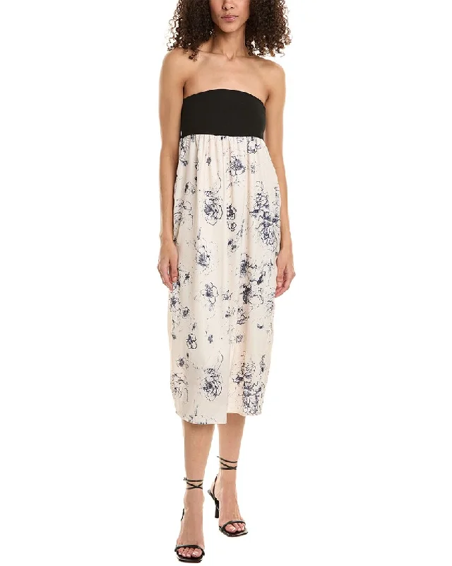 Femme Society Strapless Midi Dress