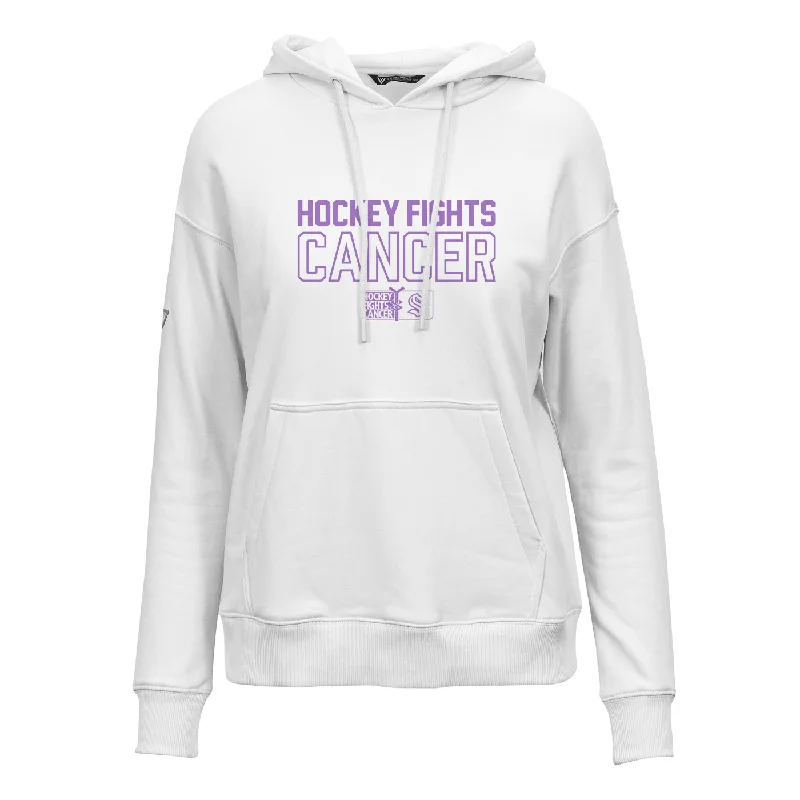 Seattle Kraken Hockey Fights Cancer Adorn Hoodie