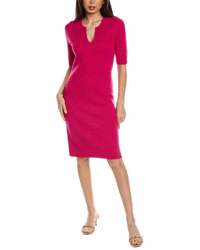 St. John Engineered Sheath Dress