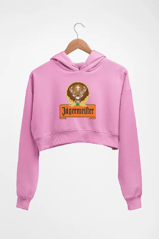 jagermeister Crop HOODIE FOR WOMEN