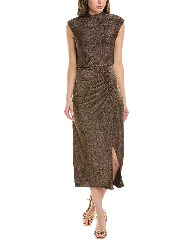 Liv Foster Metallic Knit Dress