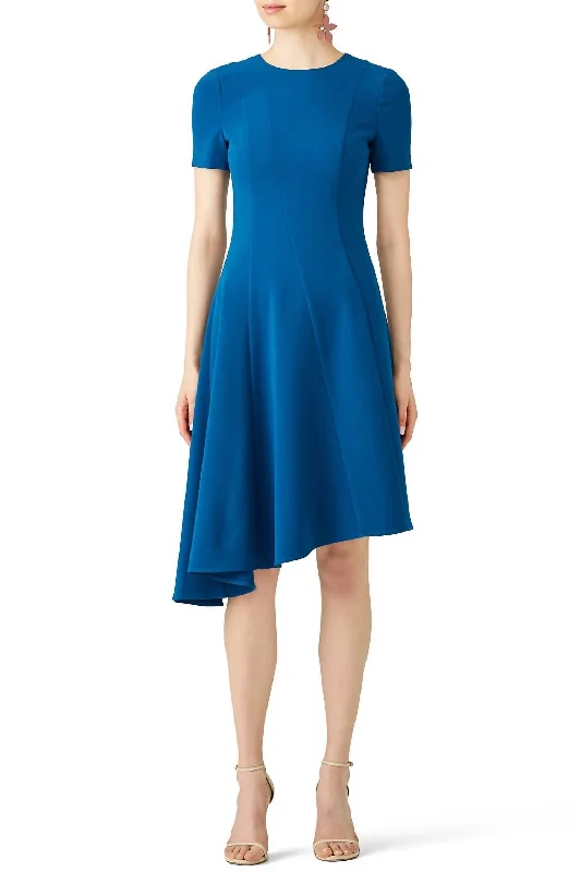 Olcay Dress In Blue