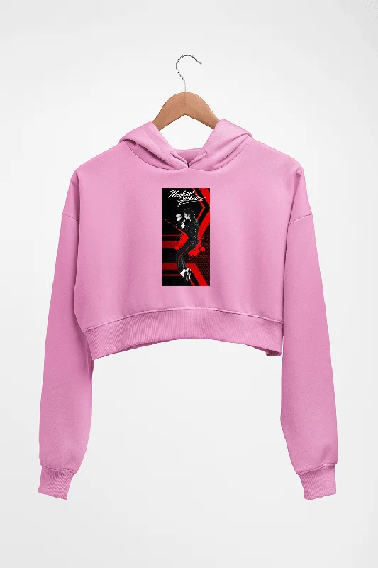 Michael Jackson Crop HOODIE FOR WOMEN