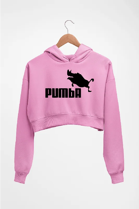 pumba Crop HOODIE FOR WOMEN