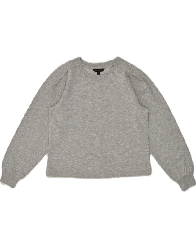 BANANA REPUBLIC Womens Sweatshirt Jumper UK 10 Small Grey Polyester