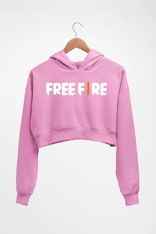 free fire Crop HOODIE FOR WOMEN