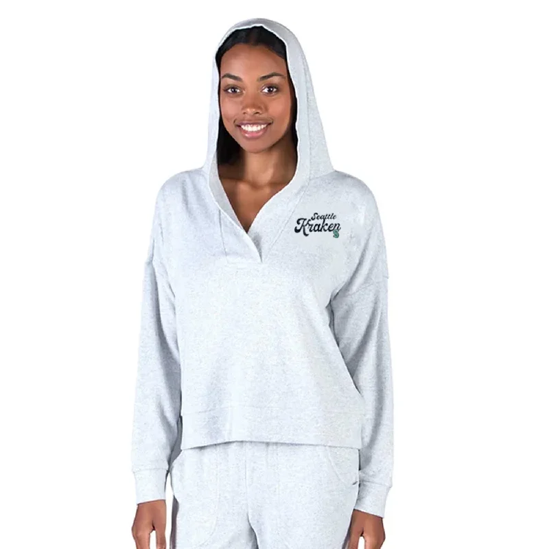 Seattle Kraken Womens Cumulus Long Sleeved Hoodie