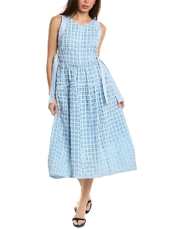 3.1 Phillip Lim Taffeta Check Dress