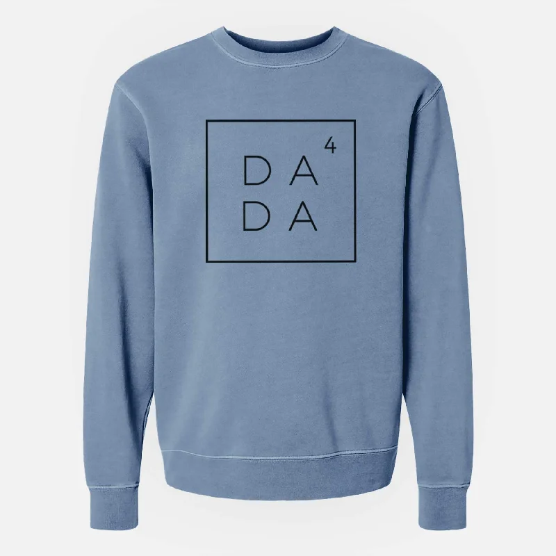 Dada to the 4th Power Boxed - Unisex Pigment Dyed Crew Sweatshirt