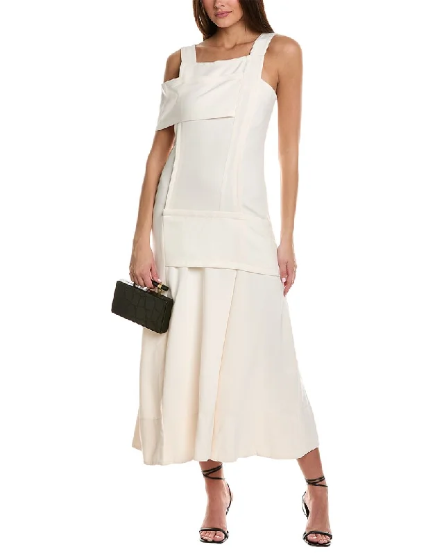 3.1 Phillip Lim Cold-Shoulder Maxi Dress