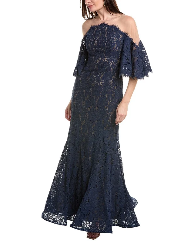 Rene Ruiz Lace Gown