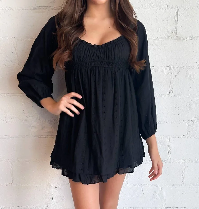 Zoe Dress In Black