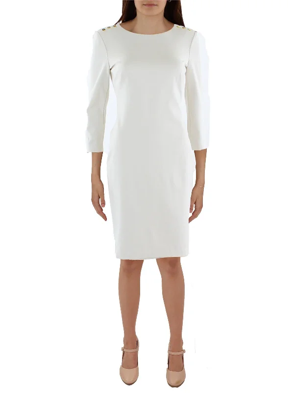 Womens Career Office Sheath Dress