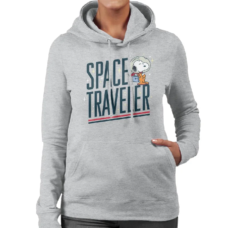 Peanuts Snoopy Space Traveler Women's Hooded Sweatshirt