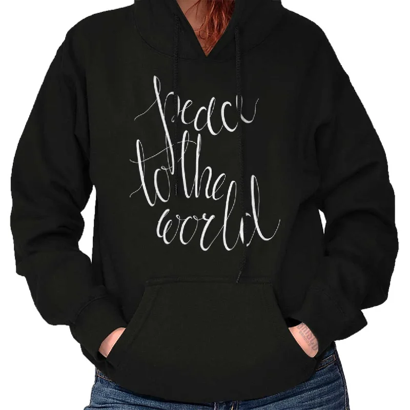 Peace To The World Hoodie