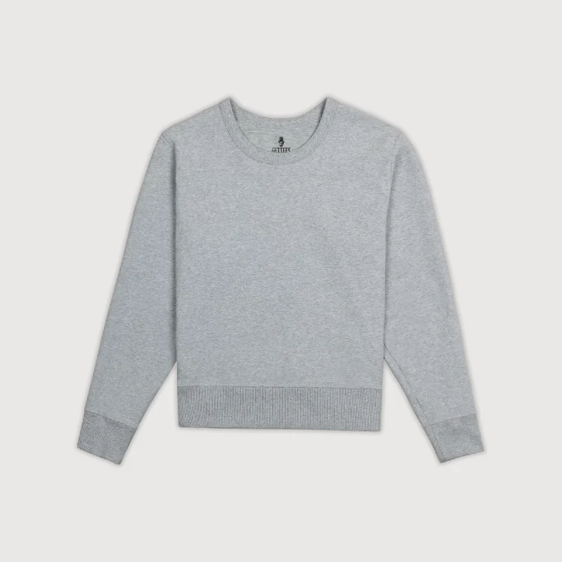 Women's Classic Crewneck - Heather Grey