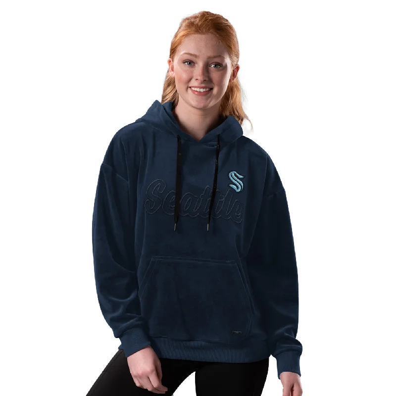 Seattle Kraken Womens MSX Mia Velour Hoodie