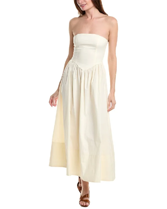 WeWoreWhat Corset Maxi Dress